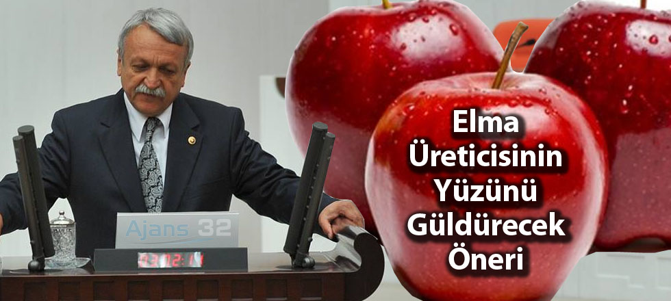 Elma Üreticisinin Yüzünü Güldürecek Öneri