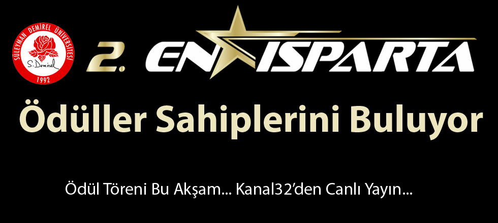 En Isparta'da Ödüller Sahiplerini Buluyor