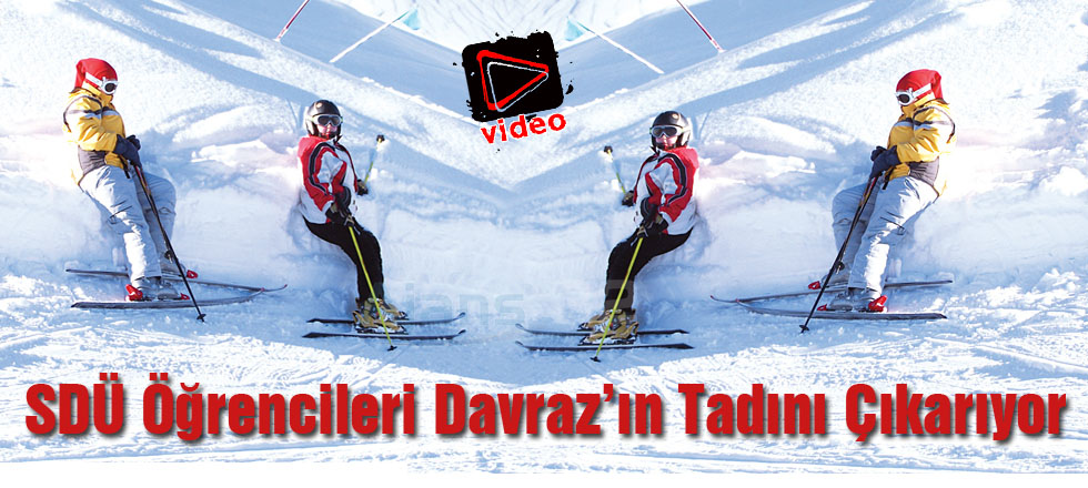 SDÜ Öğrencileri Davraz'ın Tadını Çıkarıyor