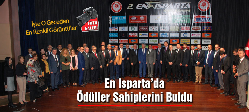 En Isparta'da Ödüller Sahiplerini Buldu (Foto Galeri)