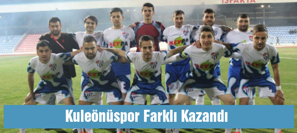 Kuleönüspor Farklı Kazandı