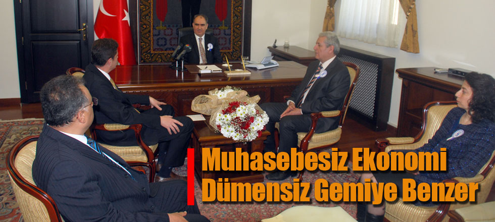 Muhasebesiz Ekonomi Dümensiz Gemiye Benzer