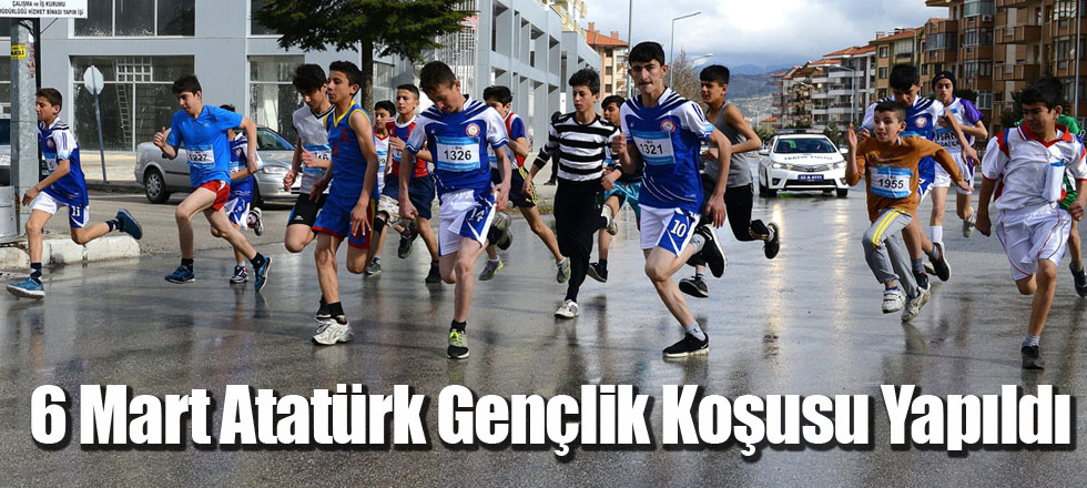 6 Mart Atatürk Gençlik Koşusu Yapıldı