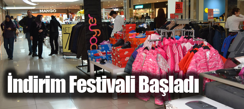 İndirim Festivali Başladı