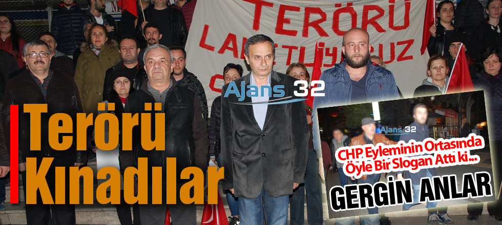 CHP Eyleminin Ortasında Öyle Bir Slogan Attı ki...