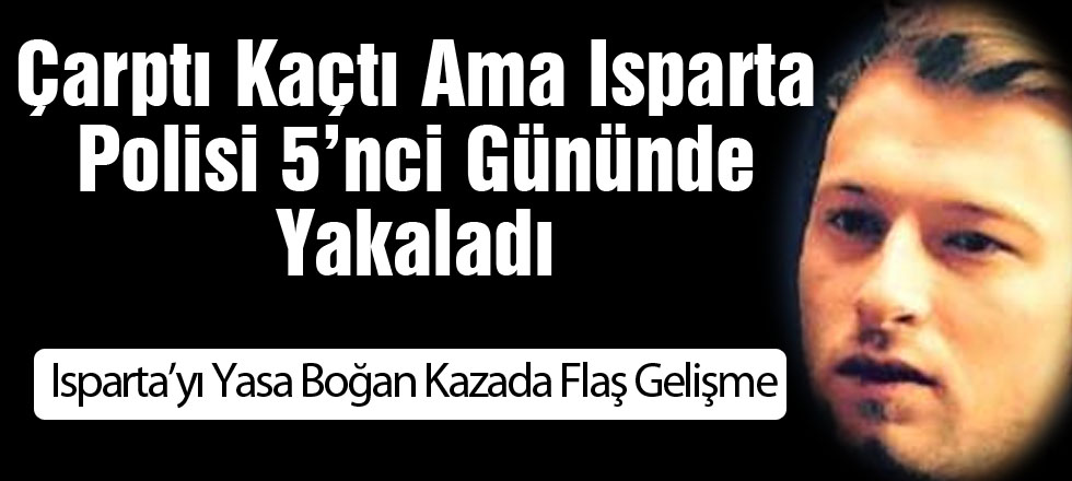 Çarptı... Kaçtı... Yakalandı!