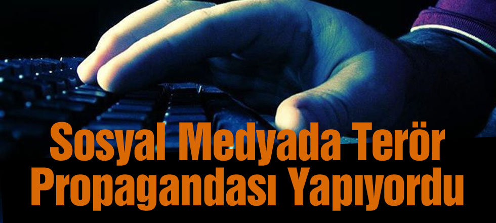 Sosyal Medyada Terör Propagandası Yapıyordu