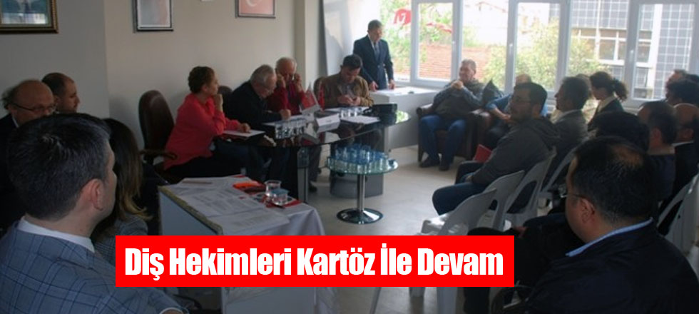 Diş Hekimleri Kartöz İle Devam