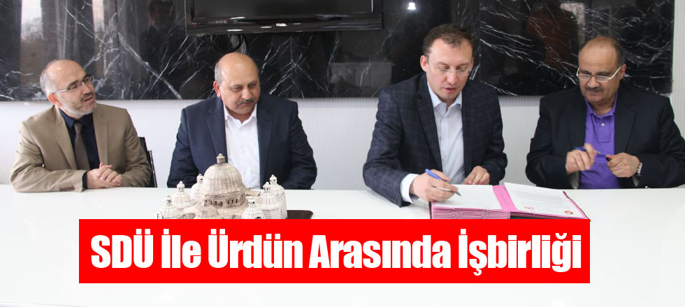 SDÜ İle Ürdün Arasında İşbirliği