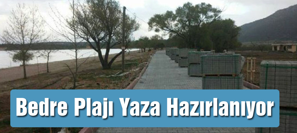 Bedre Plajı Yaza Hazırlanıyor
