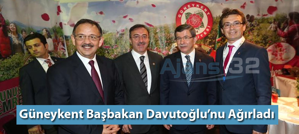 Güneykent Başbakan Davutoğlu’nu Ağırladı