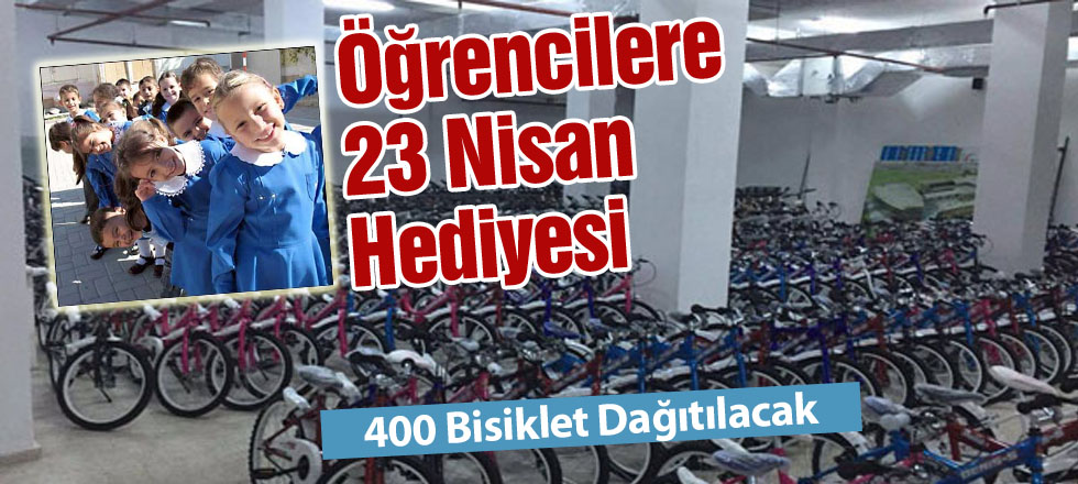 Öğrencilere 23 Nisan Hediyesi