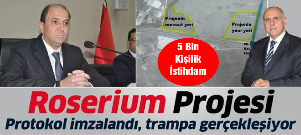 Roserium Projesinde Protokol İmzalandı!