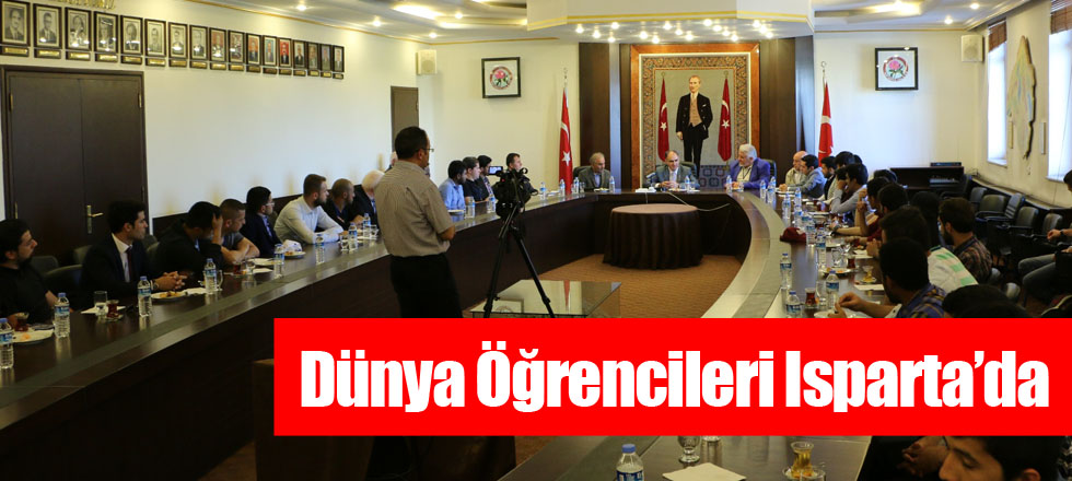 Dünya Öğrencileri Isparta’da