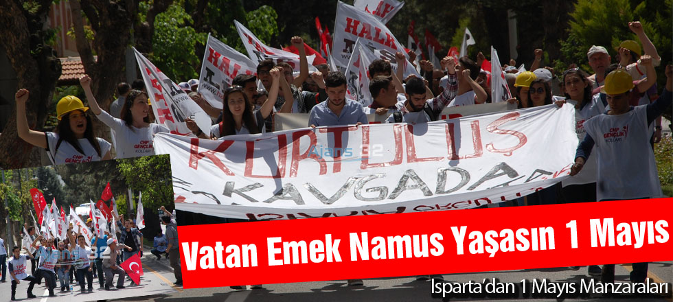 Isparta'dan 1 Mayıs Manzaraları