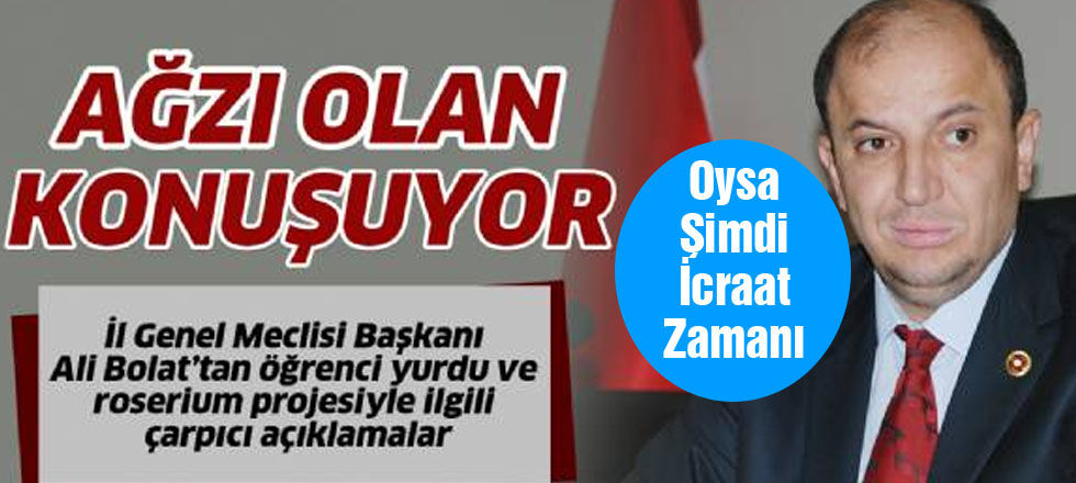 Bolat Sert Çıktı: Ağzı Olan Konuşuyor