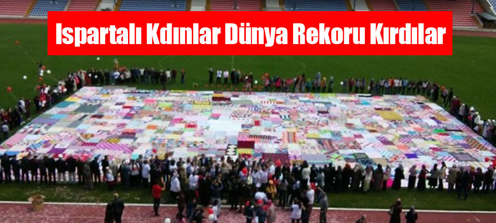 Ispartalı Kadınlar Dünya Rekoru Kırdı