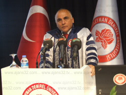 SDÜ'de Rektörlük Töreni Yapıldı