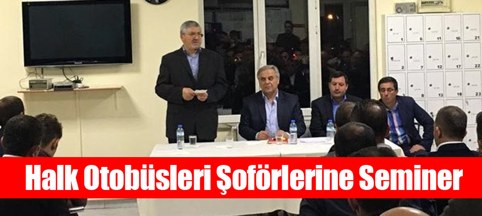 Müftülükten Halk Otobüsleri Şoförlerine Seminer