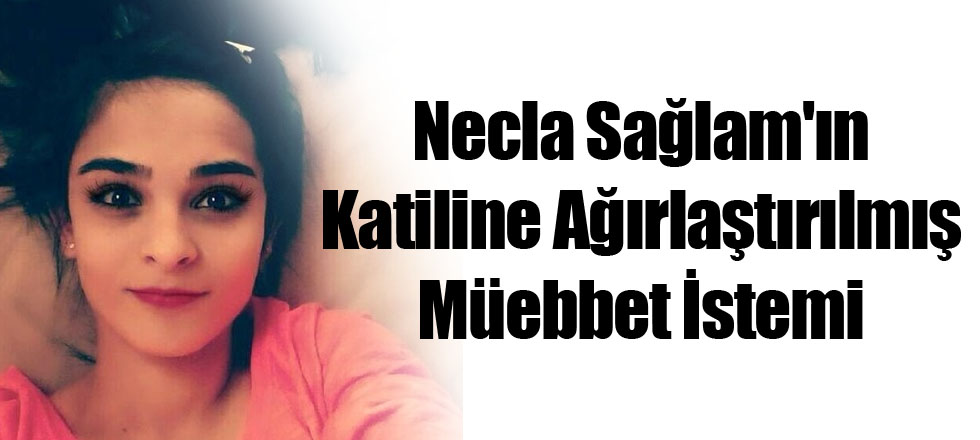 Necla Sağlam'ın Katiline Ağırlaştırılmış Müebbet İstemi