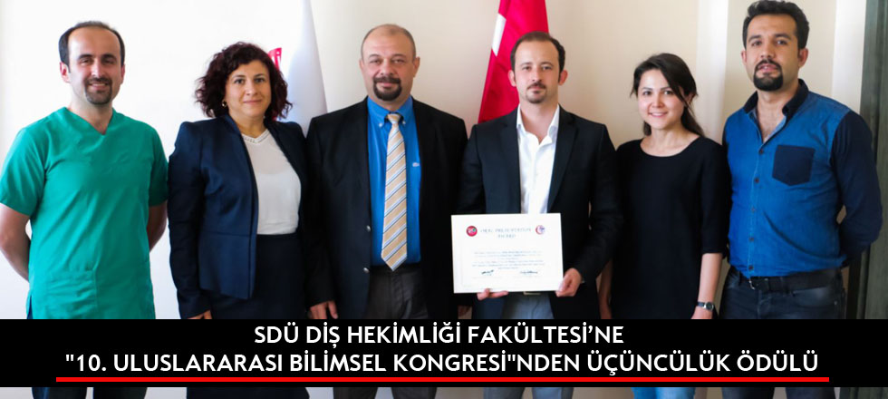 Diş Hekimliği Fakültesine Üçüncülük Ödülü