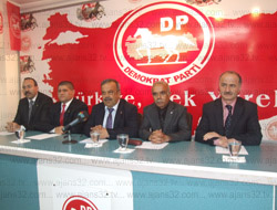 Isparta DP İl Başkanlığından Başbakana Tepki