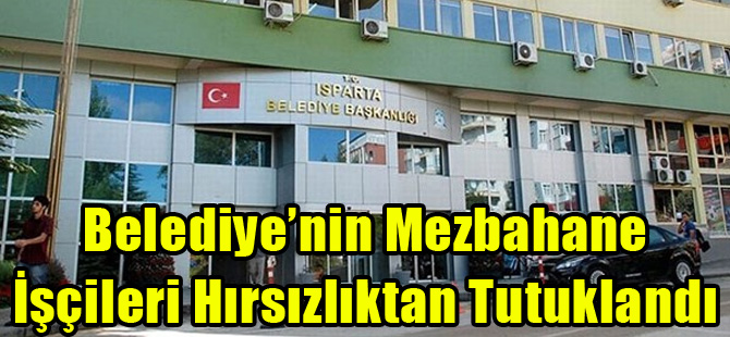 Belediye'nin Mezbahane İşçileri Hırsızlıktan Tutuklandı