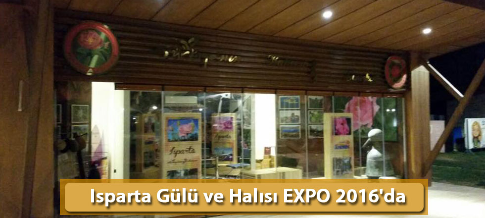 Isparta Gülü ve Halısı EXPO 2016'da