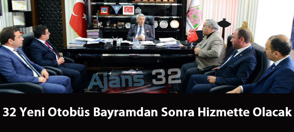 32 Yeni Otobüs Bayramdan Sonra Hizmette Olacak