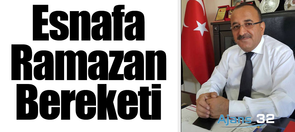 Esnafa Ramazan Bereketi