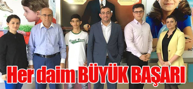 Özel Ertuğrulbey Büyük Başarı Ortaokulu İlk Yılında Zirvede