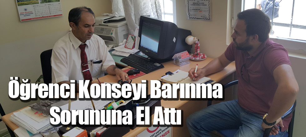 Öğrenci Konseyi Barınma Sorununa El Attı