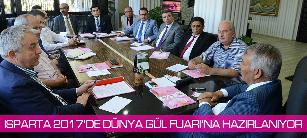 Isparta'da Dünya Gül Fuarı Düzenlenecek