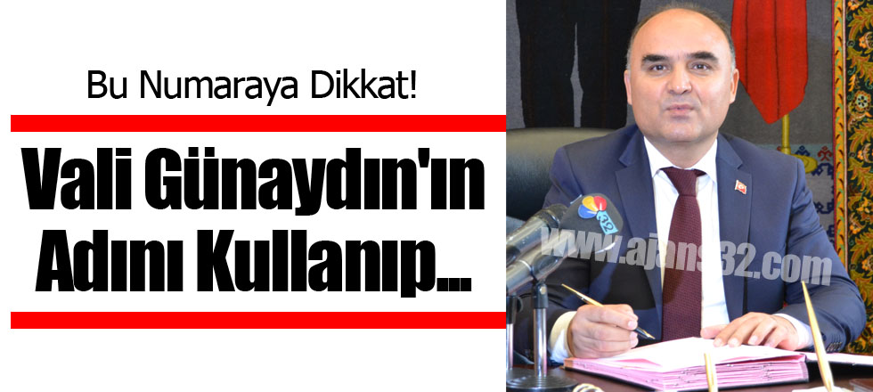 Bu Numaraya Dikkat!