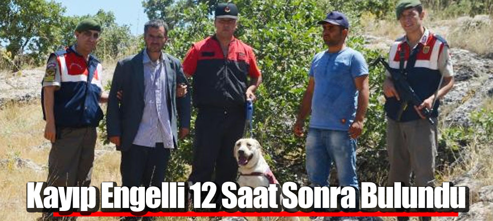 Kayıp Engelli 12 Saat Sonra Bulundu