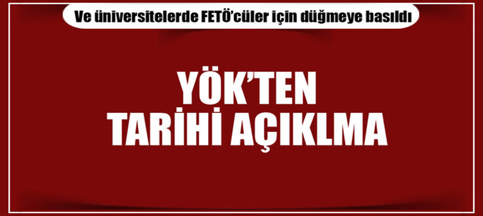 YÖK'ten "Akademik Camiayı Temizleme" Çağrısı