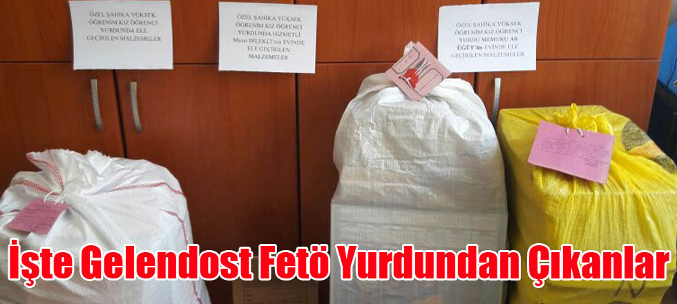 İşte Gelendost Fetö Yurdundan Çıkanlar