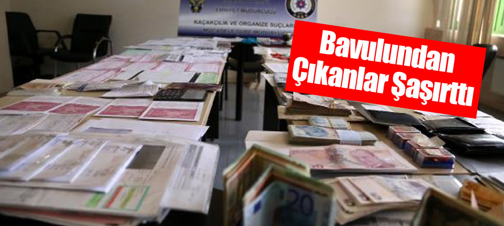 Bavulundan Çıkanlar Şaşırttı