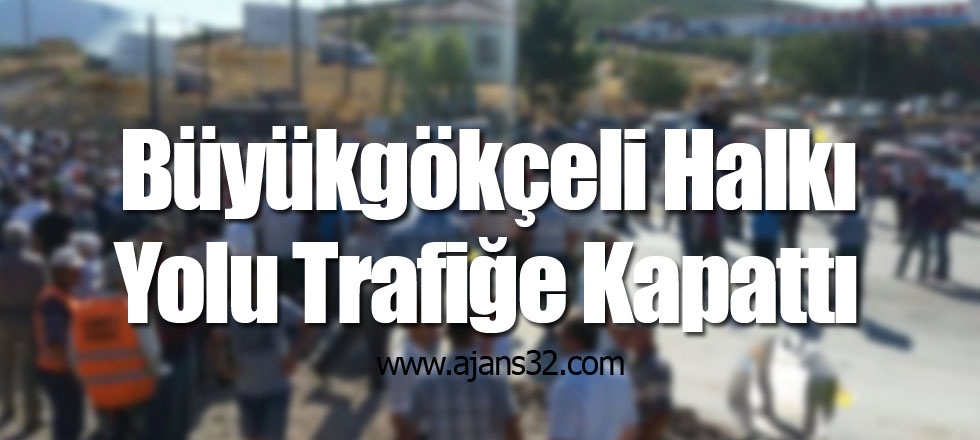 Yolu Trafiğe Kapattılar