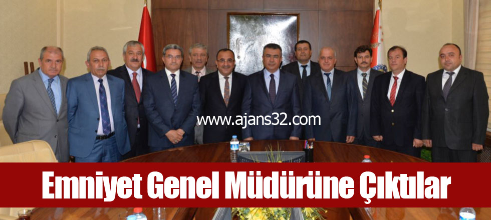 Emniyet Genel Müdürüne Çıktılar