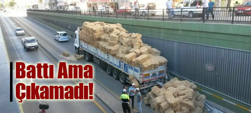 Battı Ama Çıkamadı!