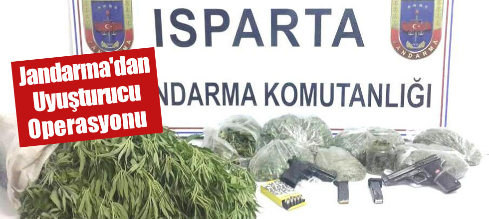 Jandarma'dan Uyuşturucu Operasyonu