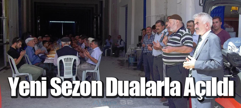 Elma Sezonu Dualarla Açıldı