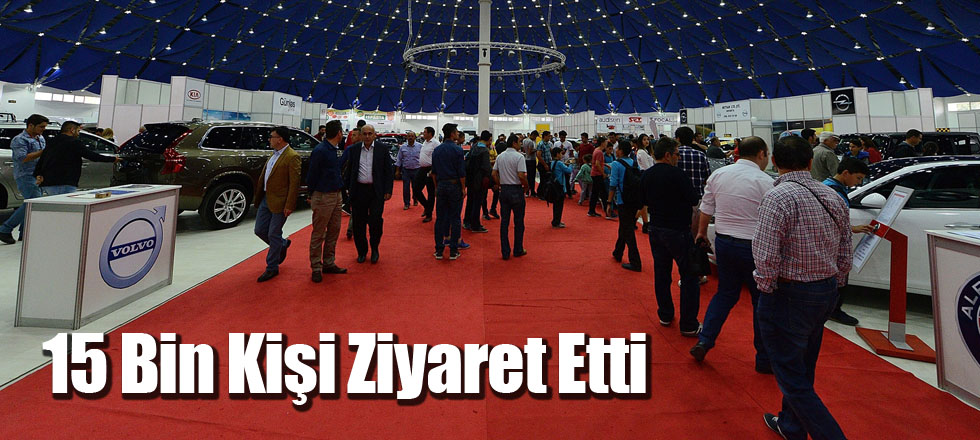 15 Bin Kişi Ziyaret Etti