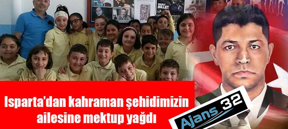 Isparta'nın Miniklerinden Şehit Ömer Halisdemir'in Ailesine Mektup