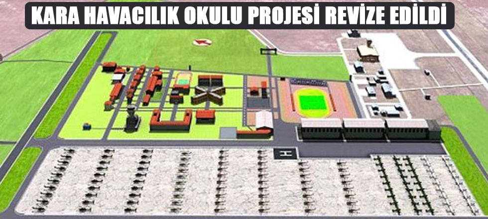 Isparta ​Kara Havacılık Okulu Projesi Revize Edildi