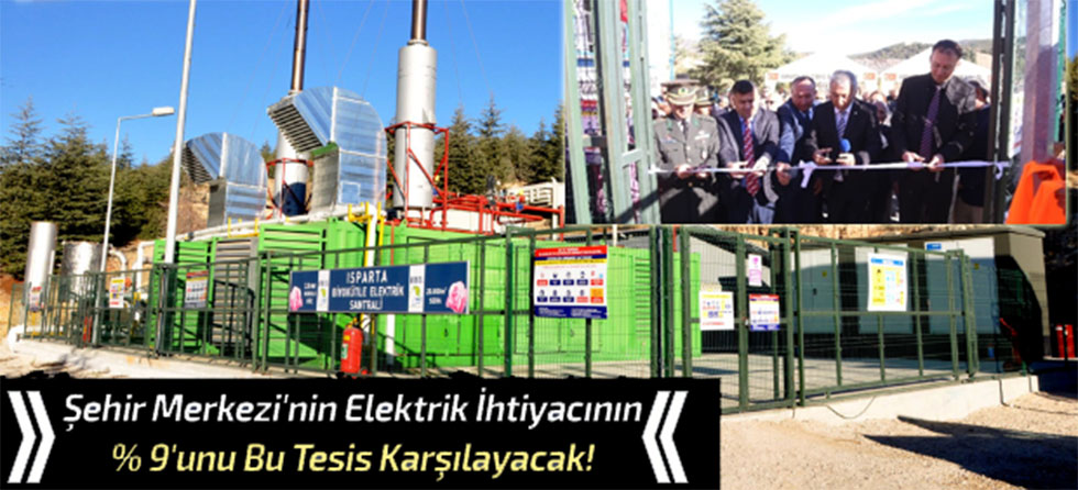 Şehrin Elektrik İhtiyacının% 9’unu Karşılayacak