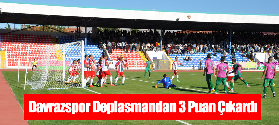 Davrazspor Deplasmandan 3 Puan Çıkardı