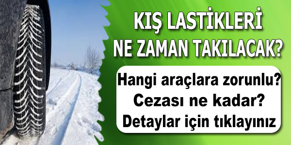 Kış Lastiğinin Zamanı Geldi