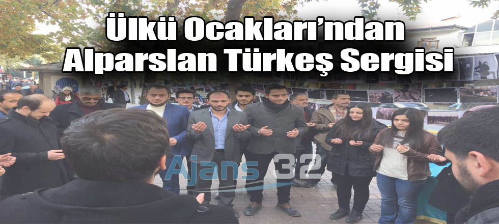 Isparta Ülkü Ocakları'ndan Alparslan Türkeş Sergisi